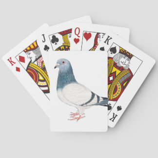 Baralho Cartões de jogo da arte do pássaro do pombo