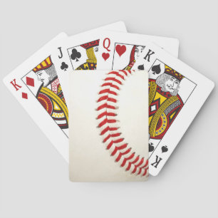 Baralho Cartões de jogo da textura do basebol