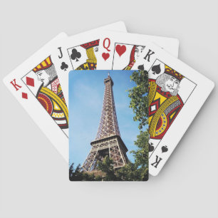 Baralho Cartões de jogo da torre Eiffel
