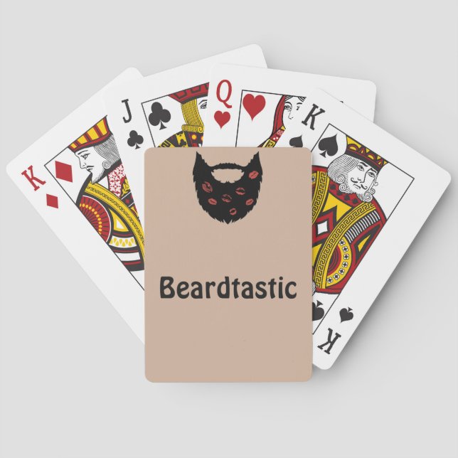 Baralho Cartões de jogo de Beardtastic (Verso)