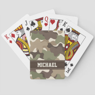 Baralho Cartões de jogo de Camo Bicycle® da camuflagem