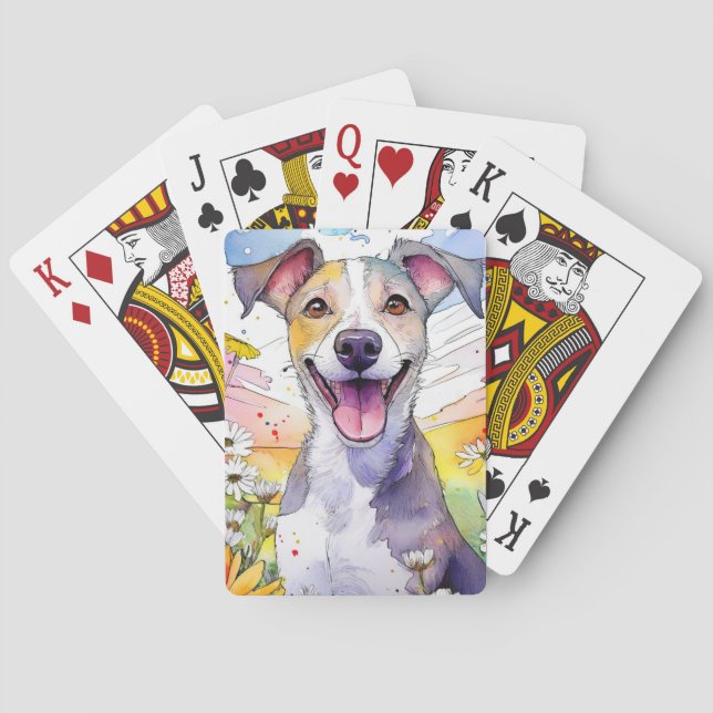 Baralho Cartões De Jogo De Greyhound (Verso)