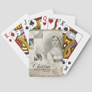 Baralho Cartões de jogo de Jane Austen