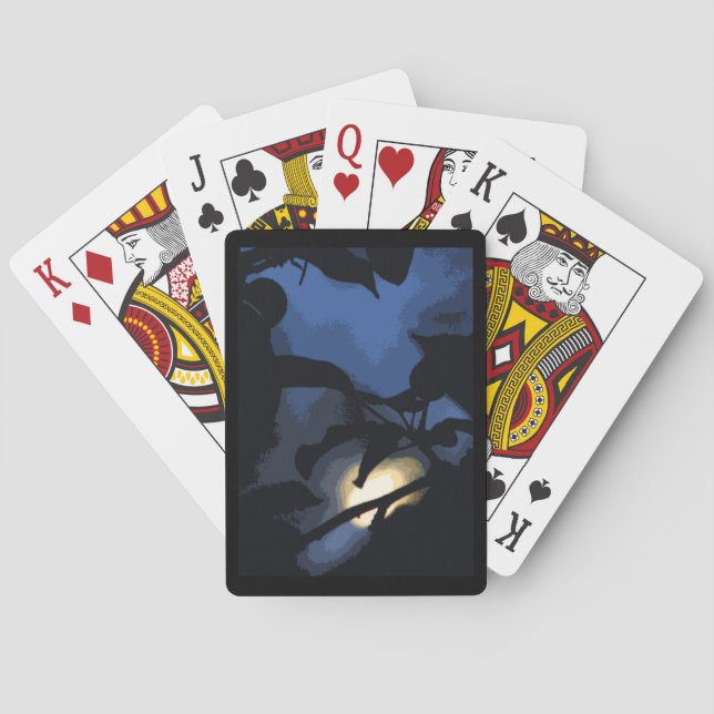 Baralho Cartões De Jogo De Lua Misteriosa (Verso)