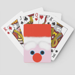 Baralho Cartões de jogo de Papai Noel
