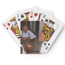 Cartões de jogo de primeira geração de Cribbage