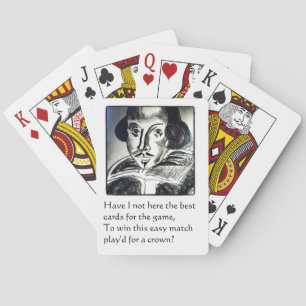 Baralho Cartões de jogo de Shakespeare