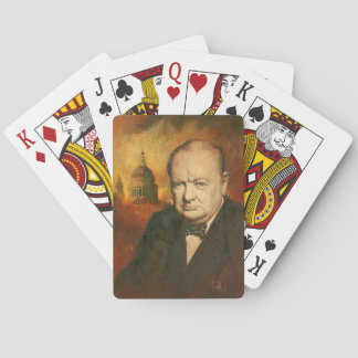Baralho Cartões de jogo de Winston Churchill
