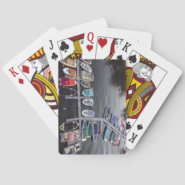 Baralho Cartões de jogo do barco (Verso)