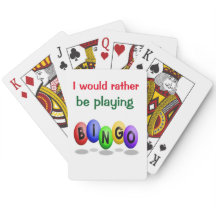 Cartões de jogo do Bingo