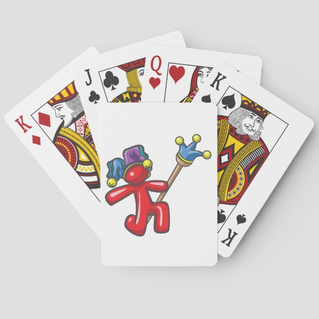 Baralho Cartões de jogo do bobo da corte (Verso)