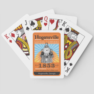 Baralho Cartões de jogo do café de Hogansville (1853)