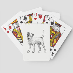 Baralho Cartões de jogo do cão - Jack Russell Terrier