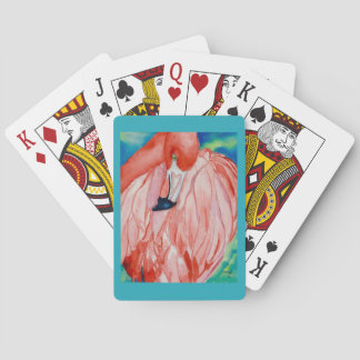 Baralho Cartões de jogo do flamingo