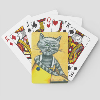 Baralho Cartões de jogo do gatinho de Wanchese