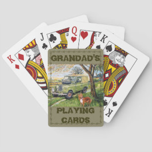 BARALHO CARTÕES DE JOGO DO GRANDAD