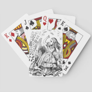 Baralho Cartões de jogo do país das maravilhas de Alice