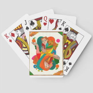 Baralho Cartões de jogo do palhaço e do ladrão