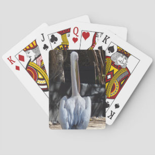 Baralho Cartões de jogo do pelicano branco