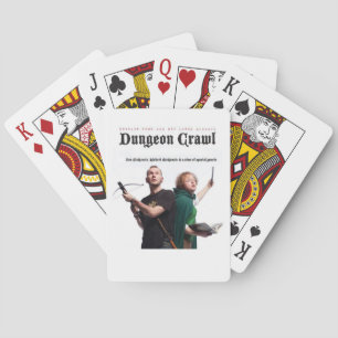 Baralho Cartões de jogo do rastejamento do Dungeon