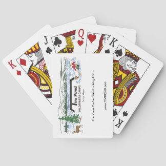 Baralho Cartões de jogo dos acampamentos da região