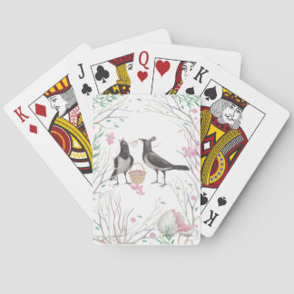 Baralho Cartões de jogo dos corvos
