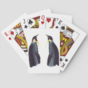 Baralho Cartões de jogo dos pinguins de imperador