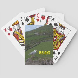 Baralho Cartões de jogo irlandeses de Ireland do cenário