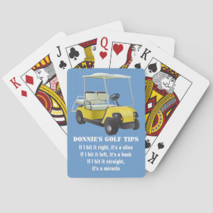 Baralho Cartões de jogo personalizados do carro do jogado