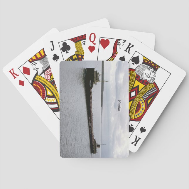 Baralho Cartões de jogo Pontiac (Verso)