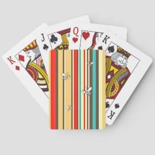 Baralho Cartões De Poker De Abelhas Com Limpeza Vintage