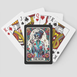 Baralho Cartões de Poker de Tarot para a Mãe Skeleton