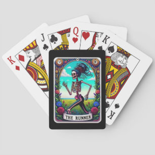 Baralho Cartões De Poker Do Skeleton Tarot