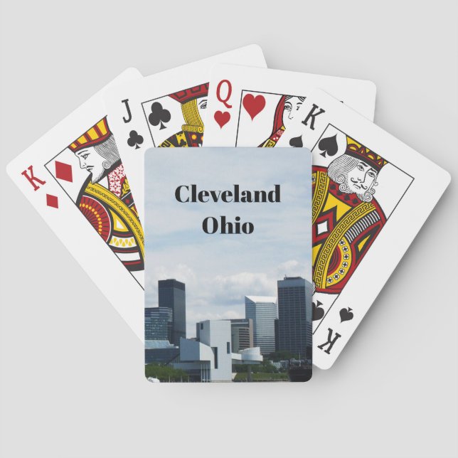 Baralho Cartões de Reprodução Clássicos CLEVELAND OHIO (Verso)