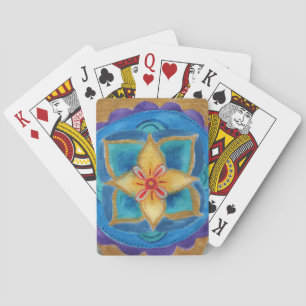 Baralho Cartões de Reprodução Clássicos de Flor Mandala