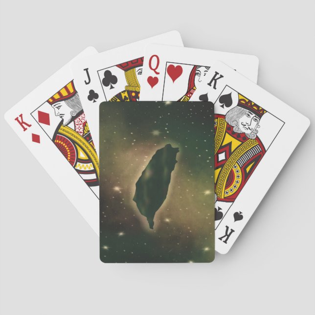 Baralho Cartões de Reprodução Clássicos de Taiwan Galaxy (Verso)