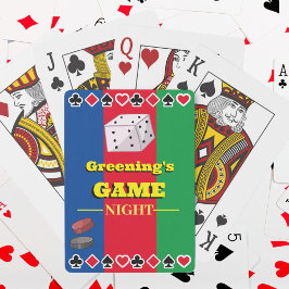 Baralho Cartões de Reprodução Clássicos do Game Night Fami