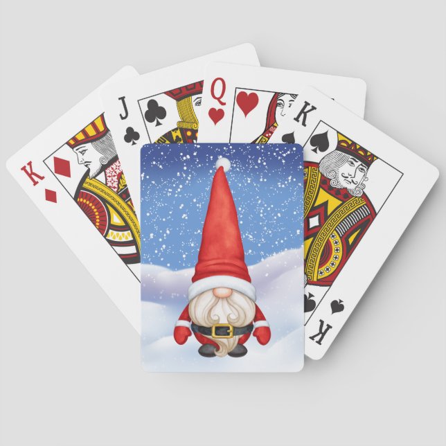 Baralho Cartões de Reprodução Clássicos do Gnomo Natal (Verso)