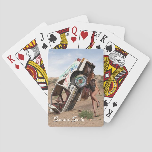 Baralho Cartões de Reprodução Clássicos Savanasushi (Verso)