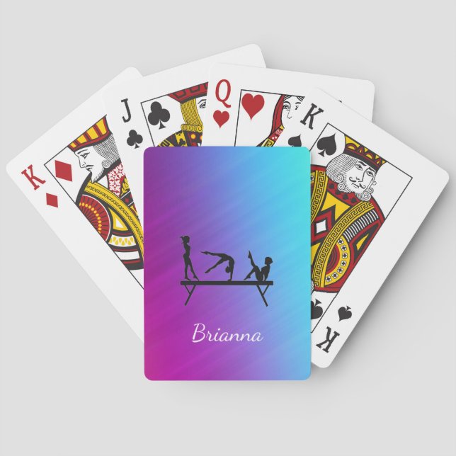 Baralho Cartões de Reprodução de Bicicletas Personalizadas (Verso)