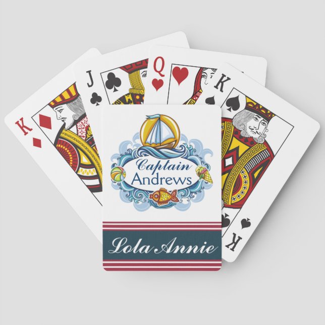 Baralho Cartões de Reprodução de Capitais Familiares/Marít (Verso)