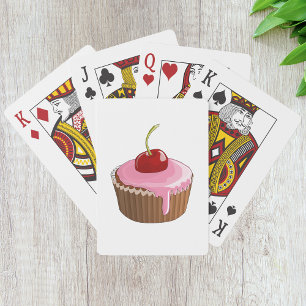 Baralho Cartões de Reprodução de Cupcakes