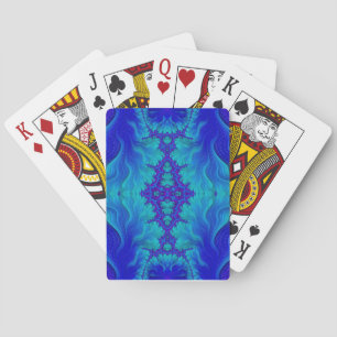Baralho Cartões de Reprodução de Design Frato Azul ~ Origi