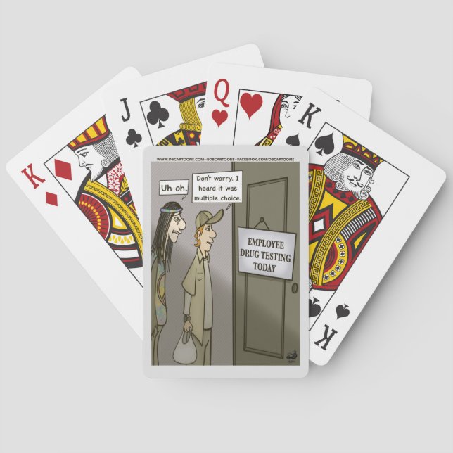 Baralho Cartões De Reprodução De Drogas (Verso)