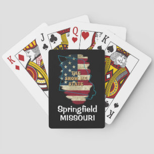 Baralho Cartões de Reprodução de Estado do Missouri Person