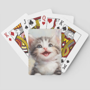Baralho Cartões de Reprodução de Gato Gato Gato Gato Gato 