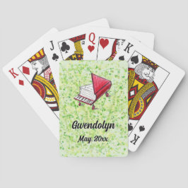 Baralho Cartões de Reprodução de Limecream de primavera Me