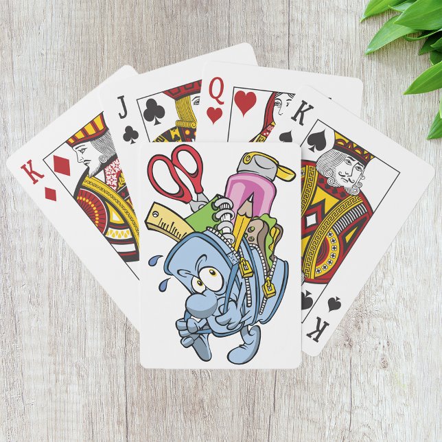 Baralho Cartões de Reprodução de Material Escolar (Criador carregado)