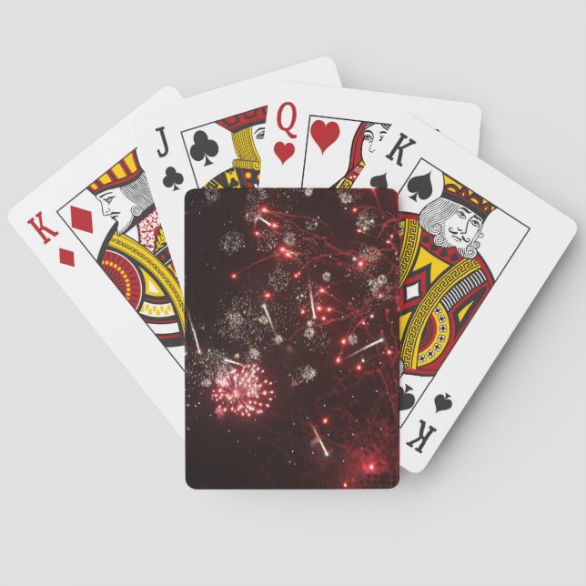 Baralho Cartões de Reprodução de Poker Bicycle® - Firework (Verso)