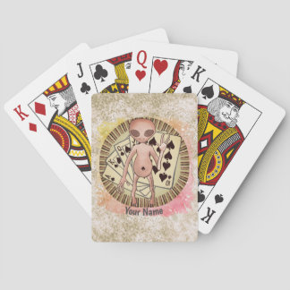 Baralho Cartões de Reprodução de Poker de alienígena